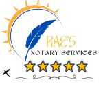 Raes Notary Services Transparent Logo